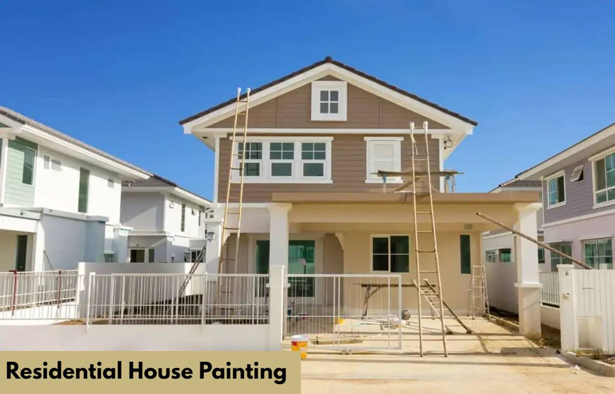 Residential house painting services